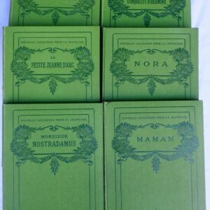 6 romans hachette illustrés par Marie, Tofani, Myrbach, Vogel années 1910