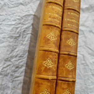 ALLEMAGNE ET L'ITALIE 1870-1871 ROthAN 1885