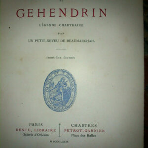 Alice et Gehendrin légende chartraine