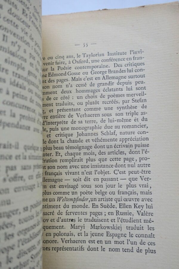 BAZALGETTE (Léon). Emile Verhaeren + dédicace – Image 4