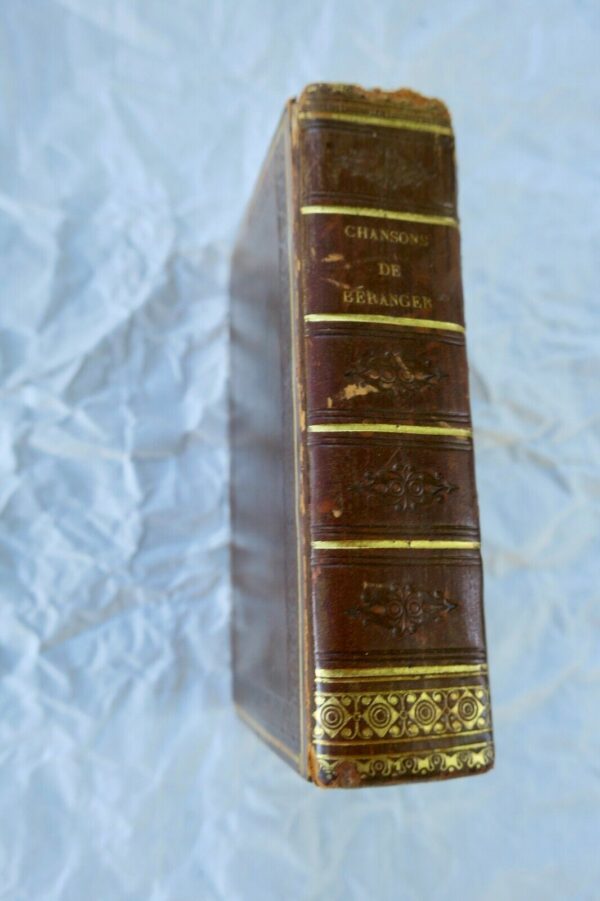 BERANGER P.-J. CHANSONS 1826 66 x 104 mm. MINI