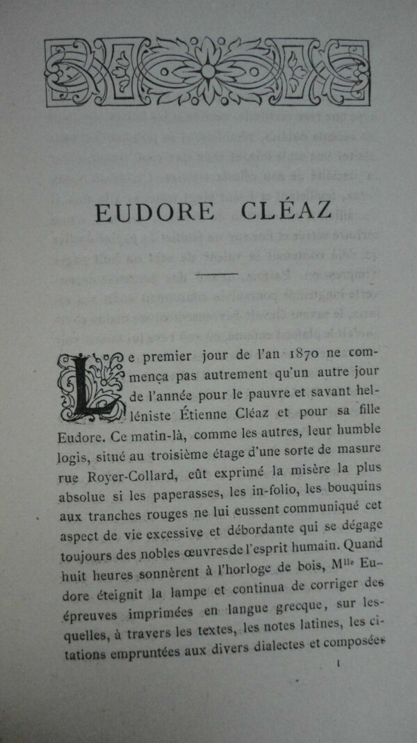 Bainville EUDORE CLEAZ  lemerre 1870 – Image 3