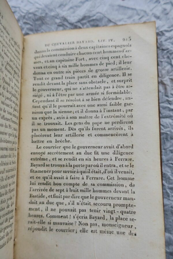 Bayard DE BERVILLE  HISTOIRE DE PIERRE TERRAIL DIT LE CHEVALIER BAYARD 1822 – Image 4
