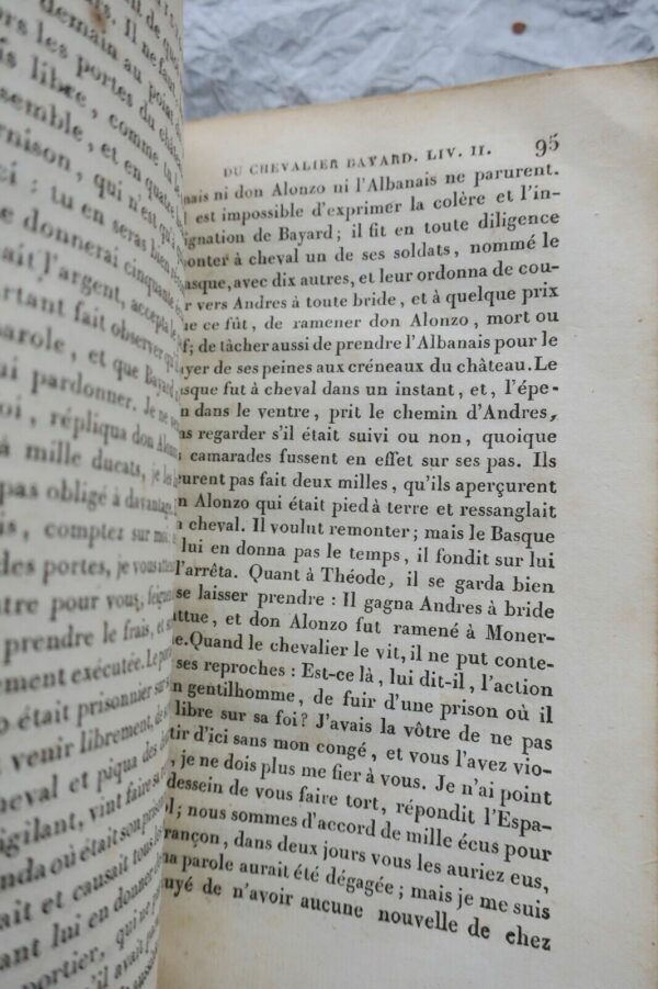 Bayard DE BERVILLE  HISTOIRE DE PIERRE TERRAIL DIT LE CHEVALIER BAYARD 1822 – Image 5