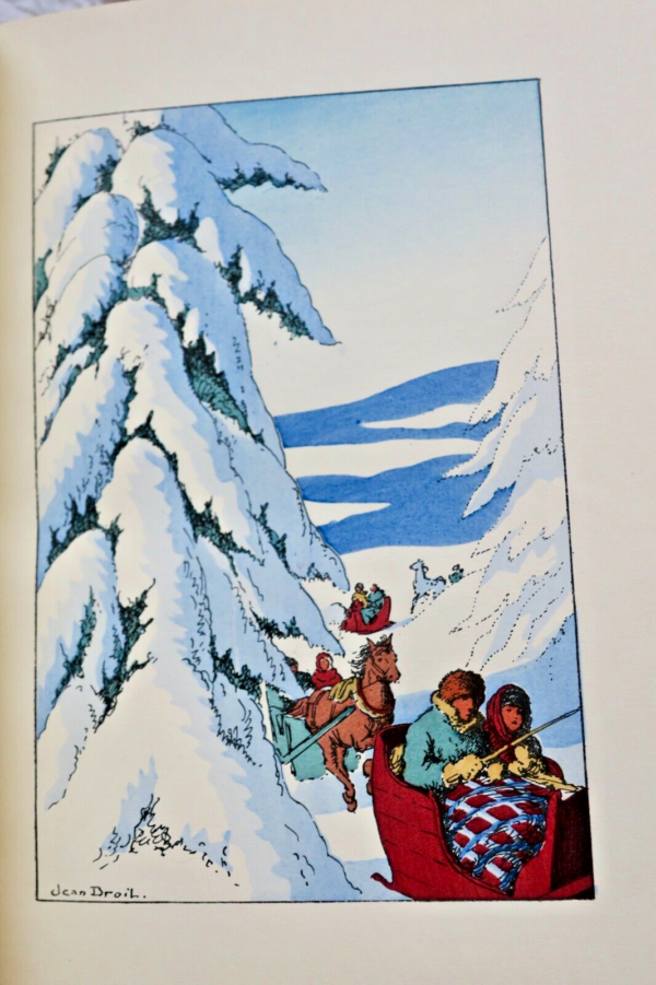 CANADA HÉMON Maria Chapdelaine Récit du Canada français  Illustrations Droit – Image 7