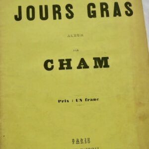 CHAM Les jours Gras