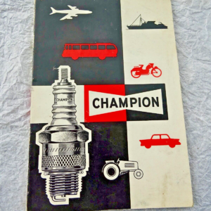 Champion guide BOUGIES catalogue