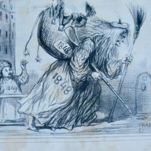 Charivari 1849 1er semestre Nadar, Doré, Daumier, Rochefort, Gavarni, Sam