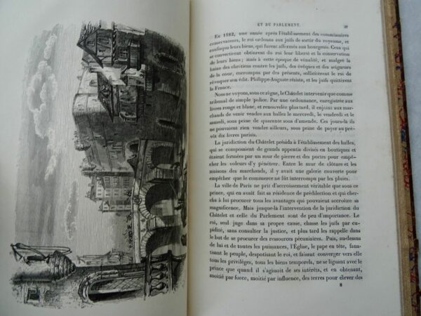 Chatelet  Histoire du Chatelet et du Parlement de Paris 1847 – Image 5