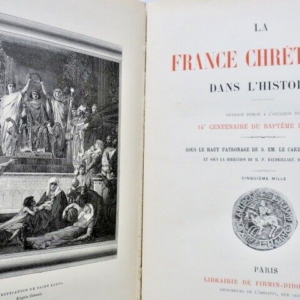 Chrétien La France chrétienne dans l'histoire 1896