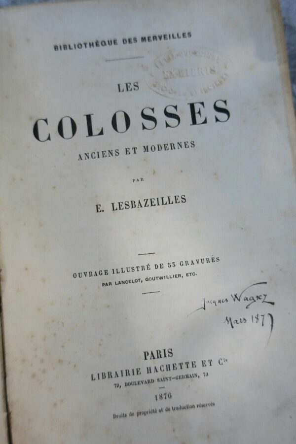 Colosses anciens et modernes 1876 – Image 4