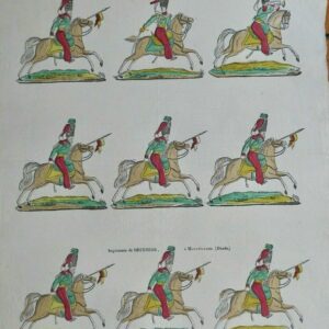 Cosaques du Don 32,5 x 42,5 cm