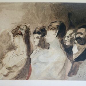 Daumier La Vie et l’art romantiques – Daumier – Peintre et lithographe