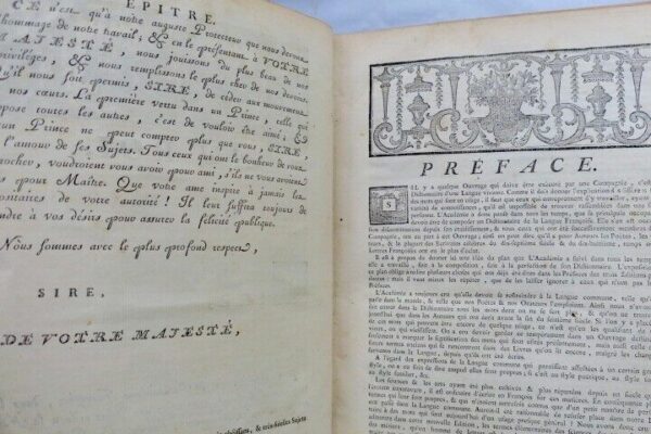 Dictionnaire de l'Académie françoise 1778 – Image 11
