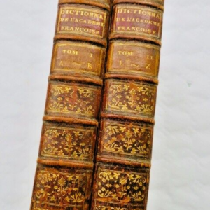 Dictionnaire de l'Académie françoise 1778