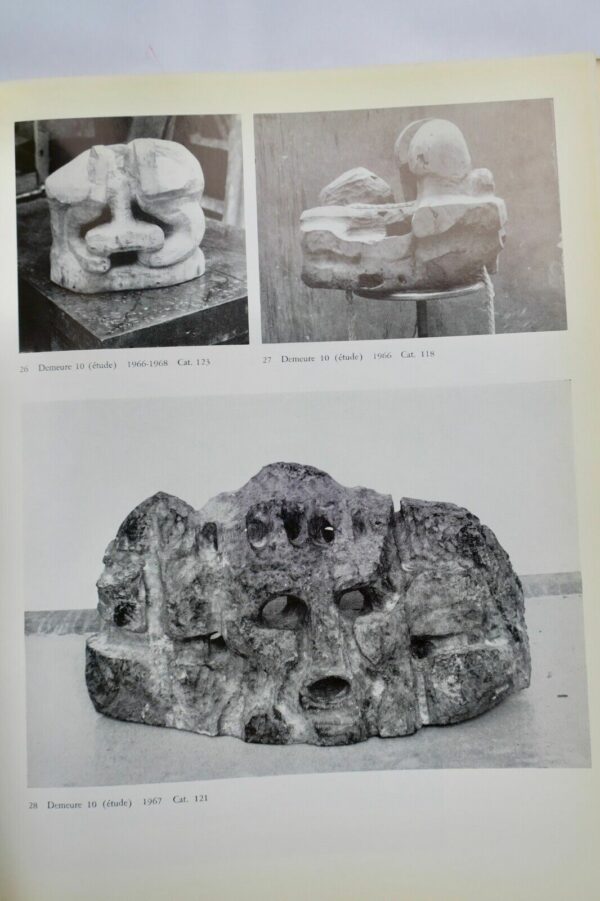 Etienne-Martin Michel Ragon Photo Martine Franck 1970 Sculpture 1970 – Image 9