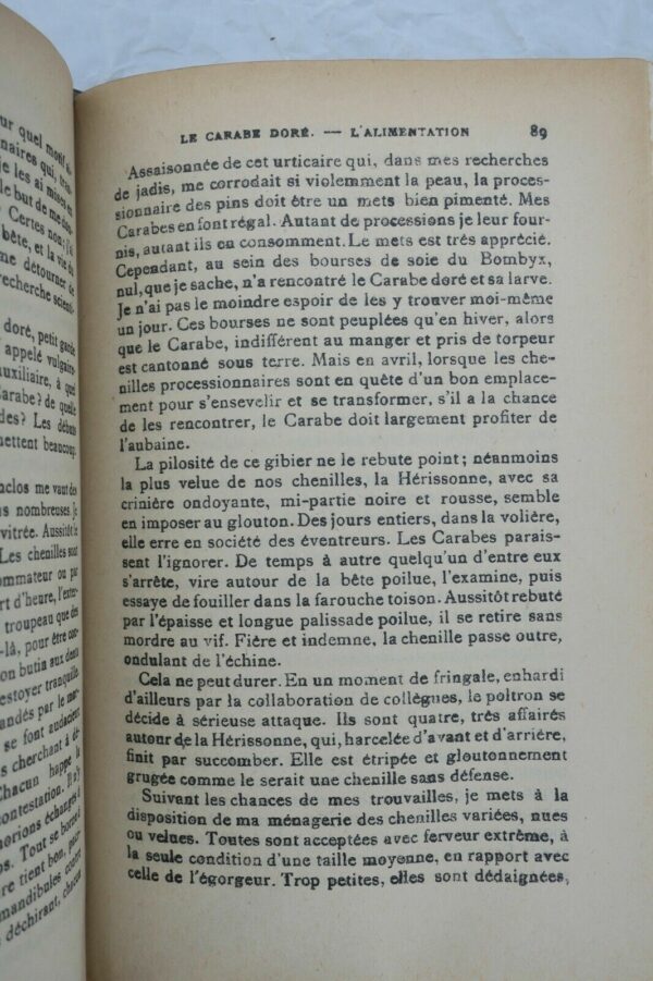 FABRE MOEURS DES INSECTES - MORCEAUX CHOISIS 1924 – Image 4