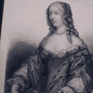 Femme  COUSIN Madame de Longueville. La jeunesse de Madame de Longueville