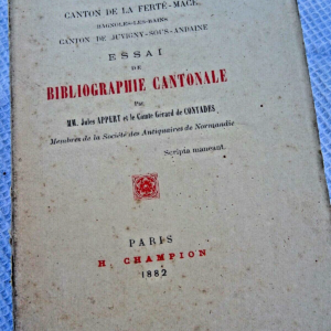 Ferté-macé Canton 1882 Orné