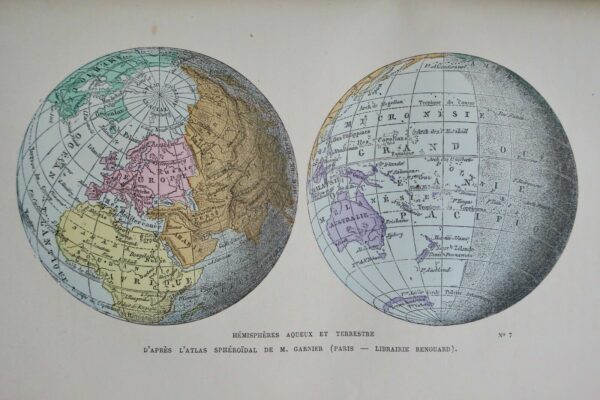 Figuier La terre et les mers ou description physique du globe 1874 – Image 4