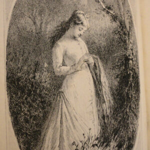 Flameng Huré ** Marguerite**    Jouaust 1882 -  Eau-Forte