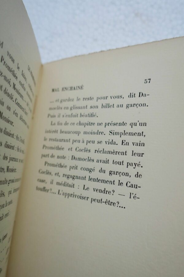 GIDE (André) Le Prométhée mal enchaîné – Image 5