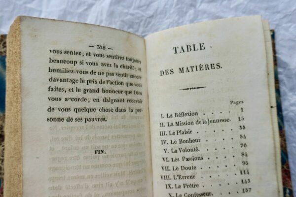 HEURES SERIEUSES D'UN JEUNE HOMME 1840 mini – Image 8