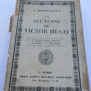 HUGO La jeunesse de Victor Hugo. Ouvrage documentaire...
