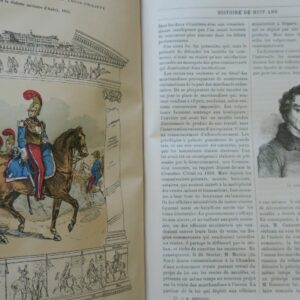 Histoire de Huit Ans 1840 - 1848 illustrations de Dünki