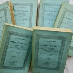 Historiettes de Tallemant des Réaux 1865