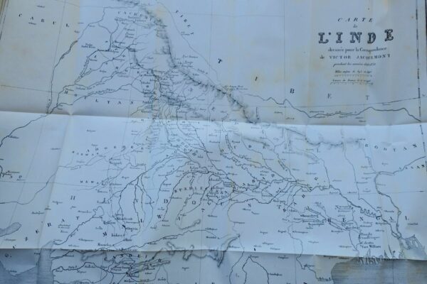 Inde Correspondance de Victor Jacquemont avec sa famille voyage 1833 – Image 10