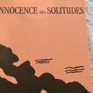 Innocence des Solitudes Edmond Vandercammen