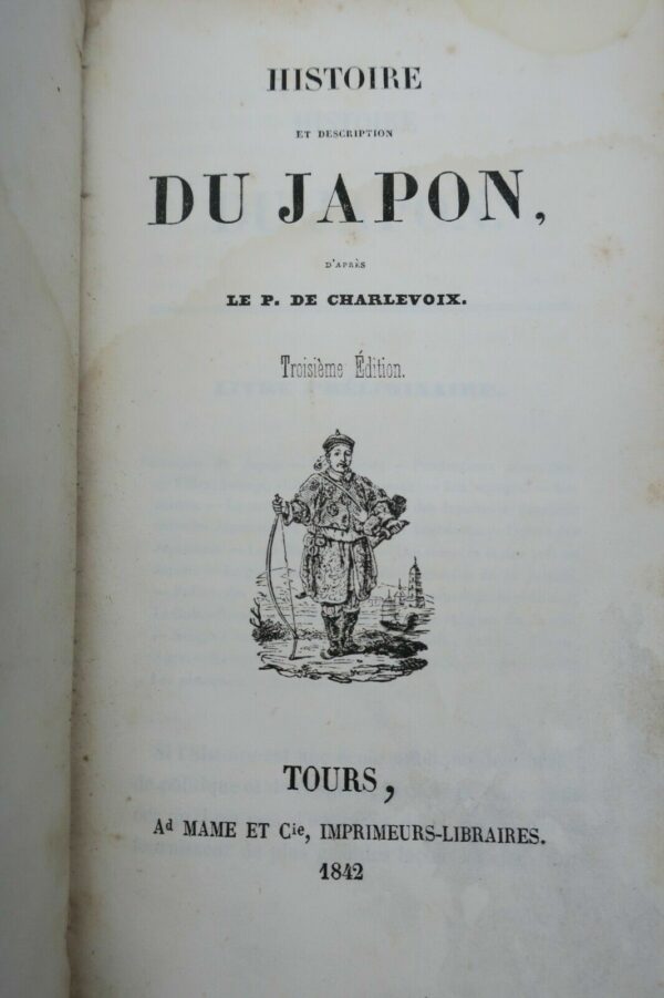 Japon HISTOIRE ET DESCRIPTION DU JAPON 1842 – Image 4