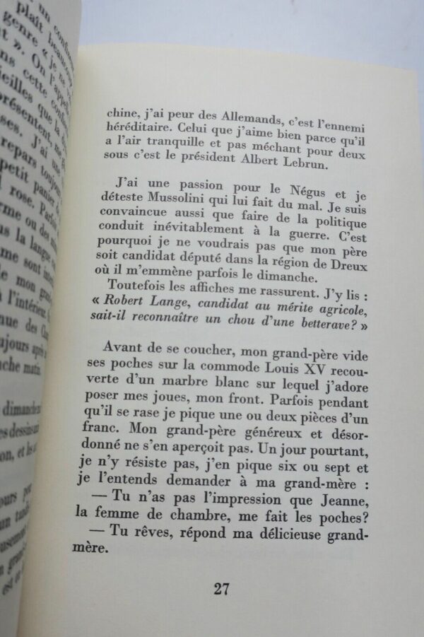 LANGE Monique Une petite fille sous une moustiquaire + dédicace – Image 7