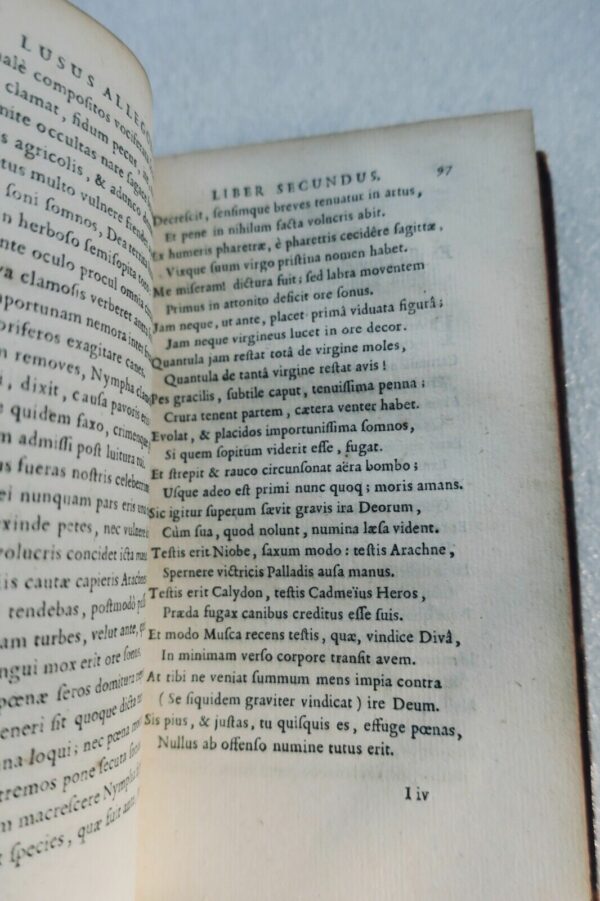 Lusus poetici allegorici, sive elegiae oblectandis 1754 – Image 4