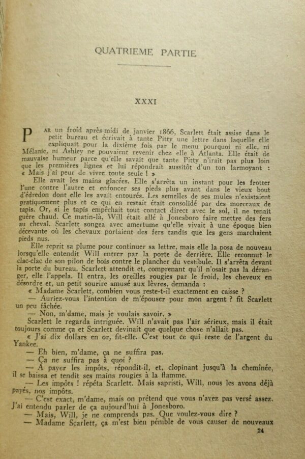 MITCHELL Margaret Autant en emporte le vent 1939 – Image 4