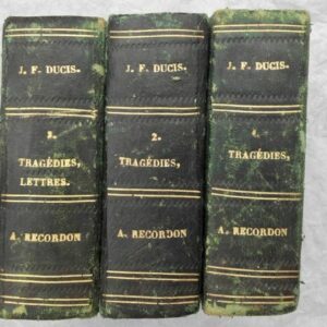 Oeuvres de J.F. Ducis 1824