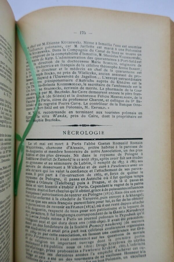 Pologne BULLETIN POLONAIS Litteraire Scientifique et Artistique 1905 1906 1907 – Image 5