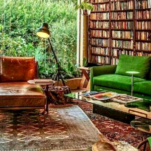Reliures livres anciens CUIR pour décoration intérieur/vitrine/cinema 5 M.