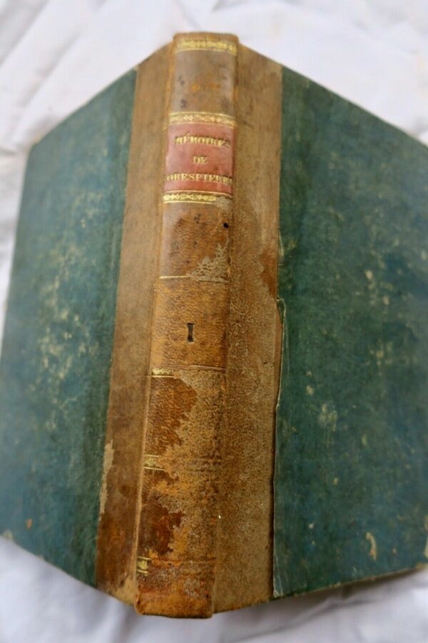 Robespierre Mémoires authentiques 1830 – Image 3
