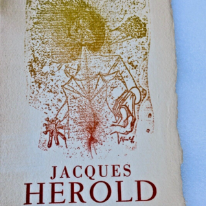 SURRÉALISTE BRETON André, HÉROLD Jacques. Jacques Hérold Cahiers d'Art 1947