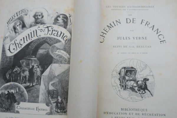 VERNE Jules Le chemin de France suivi de Gil Braltar, HE voyages extraoridinaire – Image 14