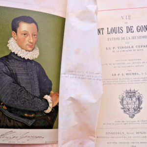 Vie de Saint-Louis de Gonzague, patron de la jeunesse 1891