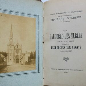 caudebec-lès-elboeuf notices historique & statistique sur caudebec-lès-elboeuf
