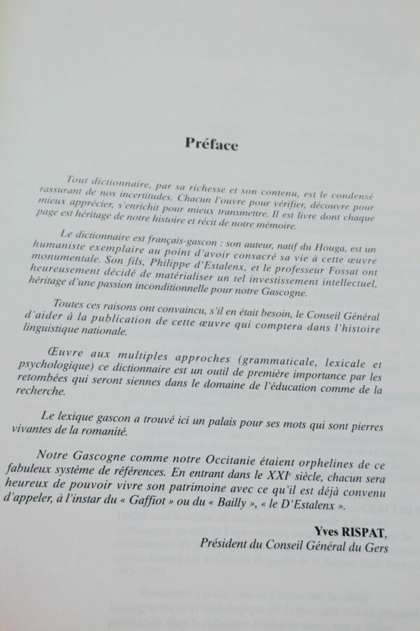 gascon d'Estalenx Dictionnaire français-gascon - des notions aux mots – Image 6