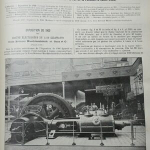 génie civil Revue générale hebdomadaire des industries 1900