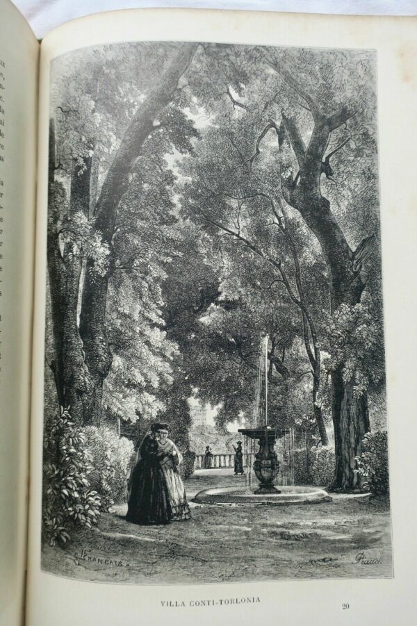 jardin Arthur Mangin Histoire des jardins anciens et modernes 1887 – Image 3
