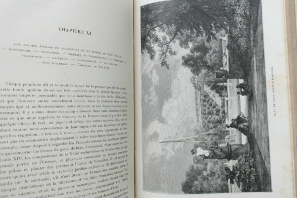 jardin Arthur Mangin Histoire des jardins anciens et modernes 1887 – Image 5