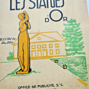 statues d'or, dessins de Alan