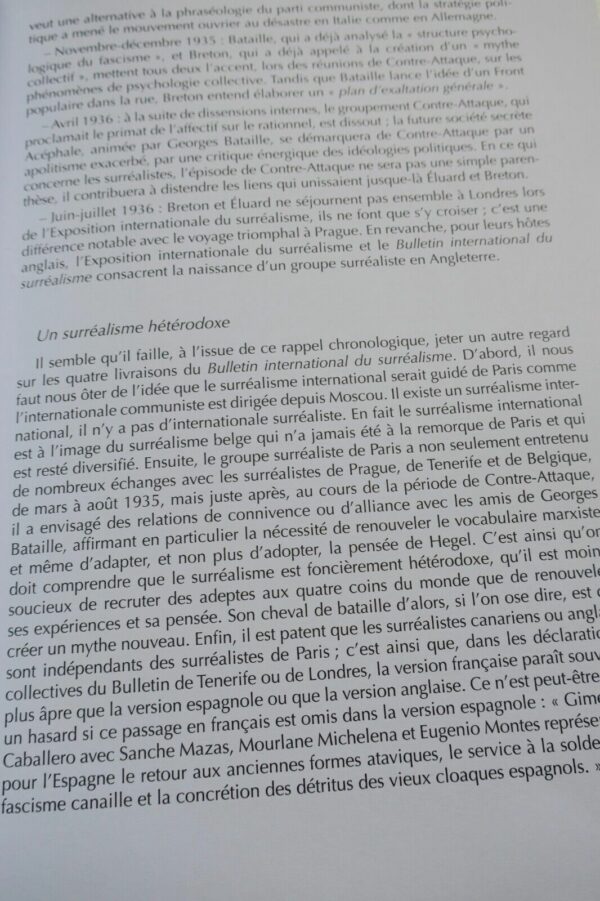 surréalisme Bulletin International du Surréalisme Age d'Homme, 2009 – Image 11